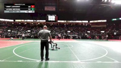 55 lbs Semifinal - Vinny Lashaway, EWO3 vs Jayden Writesel, PWCA