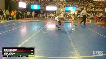 AA - 126 lbs Cons. Round 1 - Cole Dejean, Great Falls CMR vs Darren Fuller, Missoula Sentinel