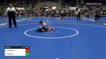 49 lbs Semifinal - Graham Sandoval, Standfast Wrestling vs Steve Mytych, Mat Assassins WC