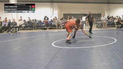 165 lbs Round Of 64 - Max Firestine, PA vs Paxon Legatt, GA