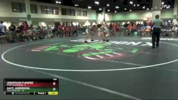 145 lbs Round 4 (6 Team) - Jonathan Fumero, Miami SouthRidge vs Nate Anderson, Fight Barn WC