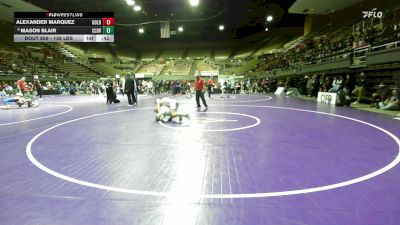 138 lbs 5th Place - Alexander Marquez, Golden Valley vs Mason Blair, Clovis North