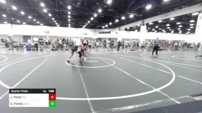 Quarterfinal - Joel Perez, Top Rank vs Osvaldo Flores, Madera Grapplers WC