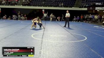 125 lbs Cons. Round 3 - Shelton Chastain, University Of The Ozarks vs Tyler Japp, Buena Vista