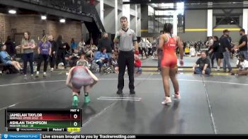 130 lbs Round 1 (6 Team) - Jamelah Taylor, Nebraska Vipers Gold vs Ashlan Thompson, Missouri Gold