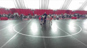 126 lbs Champ. Round 2 - Karlo Reyes, Wisconsin vs Hunter Taff, Wrestling Factory
