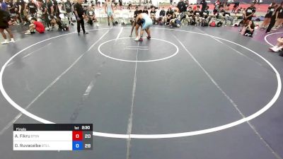 165 lbs Final - Able Fikru, Beat The Streets New England vs Damian Ruvacalba, Beat The Streets Los Angeles