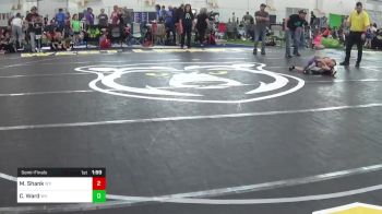 40-B lbs Semifinal - Maverick Shank, WV vs Cameron Ward, WV