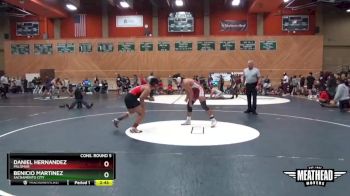 174 lbs Cons. Round 5 - Daniel Hernandez, Palomar vs Benicio Martinez, Sacramento City