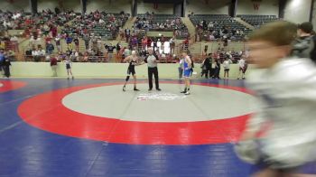 110 lbs Round Of 16 - Joseph Bazan, Teknique Wrestling vs Nathan Overbey, Bremen Takedown Club