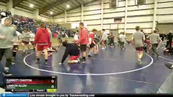 126 lbs Champ. Round 1 - Garrett Chaston, Lehi vs Landon Allen, Herriman