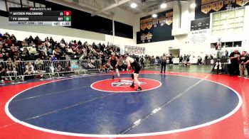 144 lbs Champ. Round 1 - Ty Greer, Murrieta Valley vs Jayden Palomino, Santa Ana