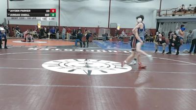 106 lbs Consi Of 8 #2 - Jayden Parker, Ludlow vs Jordan ONeill, Nashoba Tech
