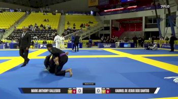 Gabriel De Jesus Dos Santos vs Mark Anthony Gallegos 2025 World Jiu-Jitsu IBJJF Championship