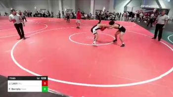 132 lbs Final - Julian Leon, California Grapplers vs Fernando Barreto, Pounders WC