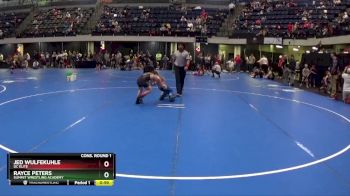 70 lbs Cons. Round 1 - Jed Wulfekuhle, DC Elite vs Rayce Peters, Summit Wrestling Academy