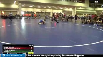 113 lbs Round 1 (8 Team) - Kade Kluce, Michigan Gold Pitbulls AS vs Cole Campbell, MAWA Red