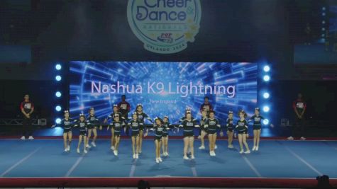 New England - Nashua K9 Lightning [2024 Granite State Pop Warner Show Cheer 2 Jr. Pee Wee Medium Monday] 2024 Pop Warner National Cheer & Dance Championship