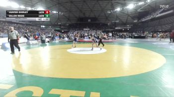 Boys 1A 106 lbs Semifinal - Dillon Regis, La Center vs Hunter Shirley, La Center