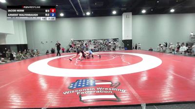 165 lbs Jacob Herm, Wisconsin Red vs Arment Waltenbaugh, Pennsylvania Red