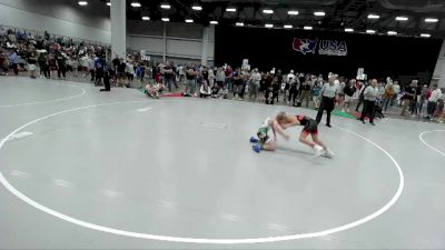 92 lbs Champ. Round 2 - Kiptyn Youngblut, Immortal Athletics WC vs Hayden Wilson, Open Mats Wrestling Club