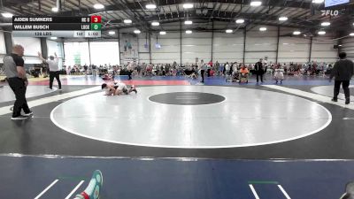 126 lbs Rr Rnd 2 - Ayden Sumners, NC United - HSB vs Willem Busch, Lucky Duck Wrestling Club - HSB