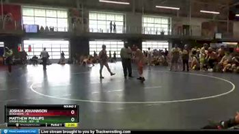 170 lbs Round 2 (6 Team) - Joshua Johannson, Beach Bums vs Matthew Phillips, Strong House - Red