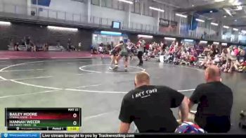 130 lbs Round 3 (10 Team) - Bailey Moore, Strong House vs Hannah Wecer, Big Money Movin