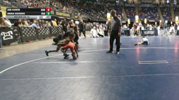55 lbs Round Of 16 - Ami Konte, Norristown vs Anika Koteski, Franklin Regional