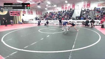 110 lbs Cons. Round 2 - Rosalinda Santos Martinez, Imperial vs Era Hasani, Birmingham