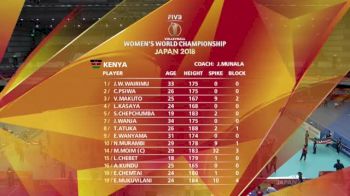 PUR vs KEN | 2018 FIVB Women's World Championships