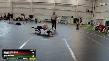 92 lbs Finals (2 Team) - Blake Pfenning, Lake WC vs Ben Kinney, OMP