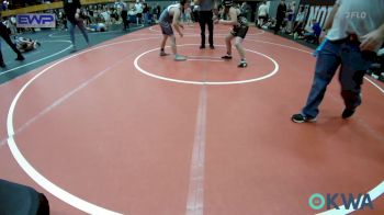 120 lbs Rr Rnd 4 - James Carper, Tecumseh Youth Wrestling vs Rusty Richardson, Choctaw Ironman Youth Wrestling