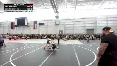 116 lbs Round Of 16 - Dillyn Russell, Titans WC vs Bryce Thompson, Threshold WC