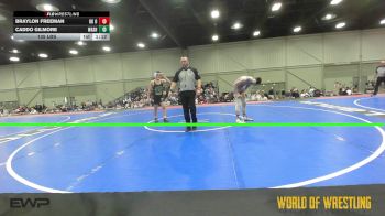 135 lbs Rr Rnd 1 - Braylon Freeman, OK Outlaws 14U vs Caddo Gilmore, Washington 14U