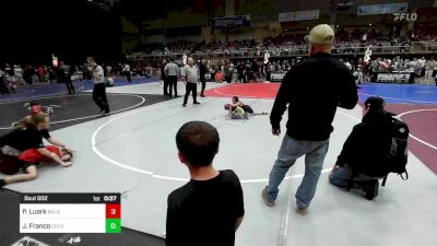 62 lbs Round Of 16 - Paislee Luark, Bald Eagle WC vs Julisa Franco, Colorado Bad Boys