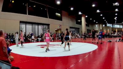 130 lbs Quarterfinals (8 Team) - Caly Rodriguez, Elevation WC vs Miley Kirkpatrick, Alabama Elite Black