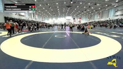 128 lbs Champ. Round 1 - Ryan Munks, Colonie Wrestling vs Elijah Carrasco, GPS