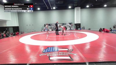 106 lbs Michael Rundell, Illinois vs Andrew Mlynarczyk, Ohio Gray