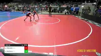 115 lbs Consolation - Julia Stevens, Maverick Elite Wrestling vs Justice Anthony, Patriots Wrestling Club