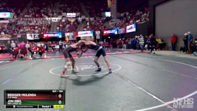 Cons. Round 2 - Jon Ebel, Red Lodge HS vs Bridger Molenda, Cut Bank