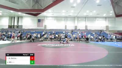 141 lbs Cons. Round 2 - Ryan Richie, Edwardsville vs Logan Ott, Avon