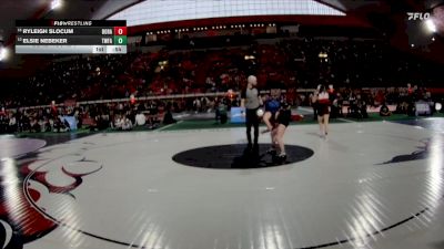 G 100 lbs Cons. Round 1 - Elsie Nebeker, Twin Falls vs Ryleigh Slocum, Borah