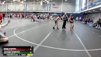 96 lbs Round 4 (6 Team) - Bodie Sanders, Full Circle vs Anthony Parbuoni, Vipers Wrestling