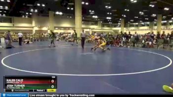 126 lbs Round 1 (10 Team) - Kaleb Caliz, Indiana Flash vs Josh Turner, FL Young Guns