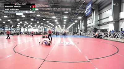 100 lbs Consi Of 32 #1 - Nathaniel Lanoue, VA vs Ryan Ryszetnyk, NY