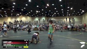130 lbs Semis & 1st Wrestleback (8 Team) - Tom Banas, American Gladiators vs Avery Lane, Metro All Stars