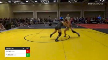 Match - Jaimes Clark, Ironwood High School vs Vannessa Flores, Pounders WC