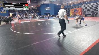 106 lbs Cons. Round 1 - Joshua Perez, Xavier vs Casey Powers, Long Beach