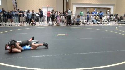 53 lbs Quarterfinal - Amia Lopez, CalGrapplers vs Lucina Martinez, Scotsmen WC